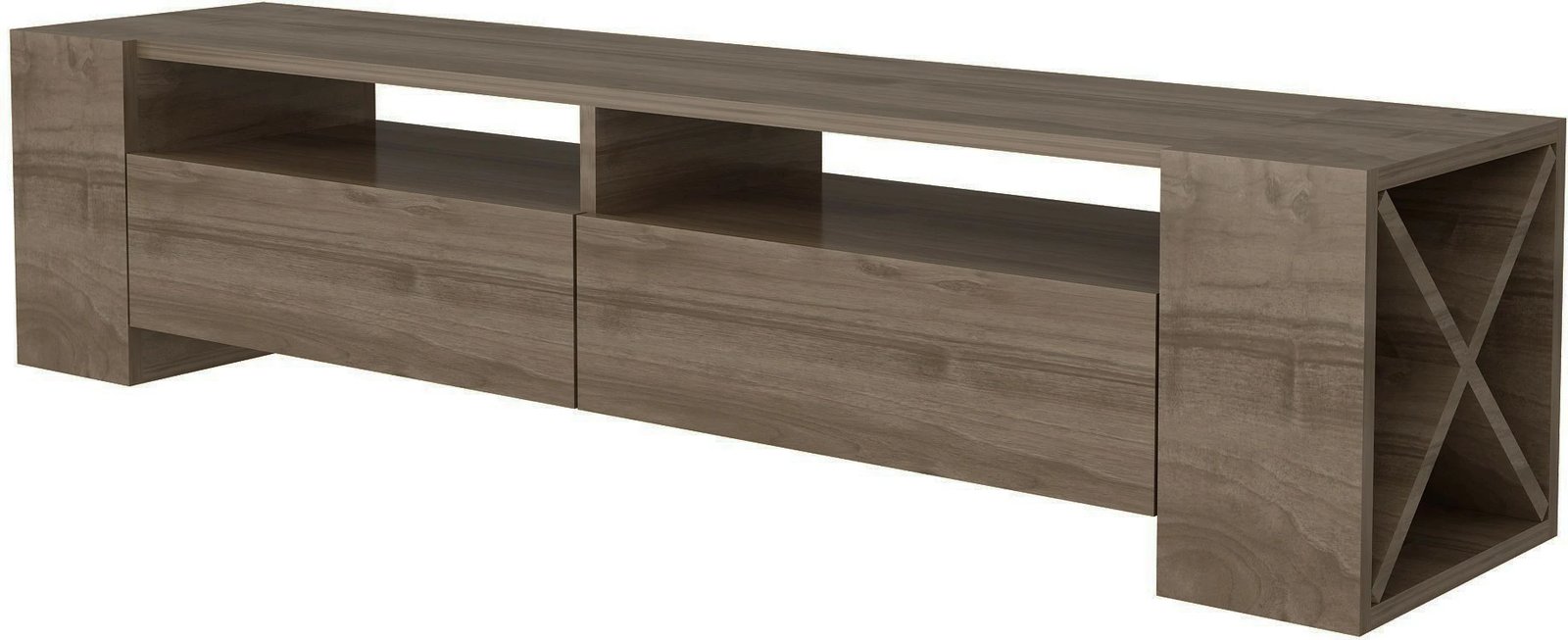 Komodë TV Hanah Home, Sosruko, ngjyrë arre