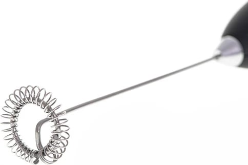 Rrahës qumështi, Adler AD 4491, i dorës, çelik inoks, me bateri 2x AA, i zi