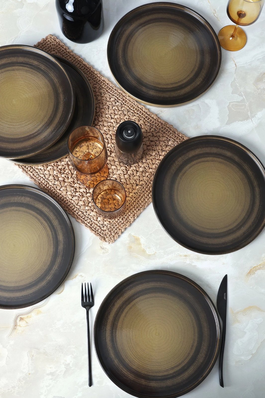 Set pjatash shërbimi (6 copë), Hermia Concept, X00018266