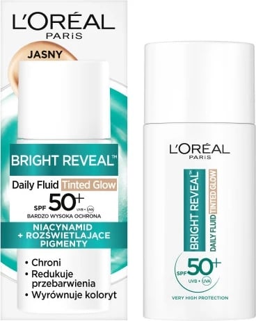 Fluid për fytyrë me SPF L'Oreal Paris Bright Reveal Light Shade për femra 50ml