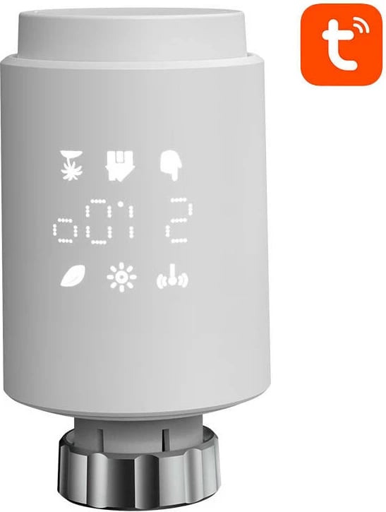 Valvul termostatike smart Gosund STR1 me Bluetooth, e bardhë