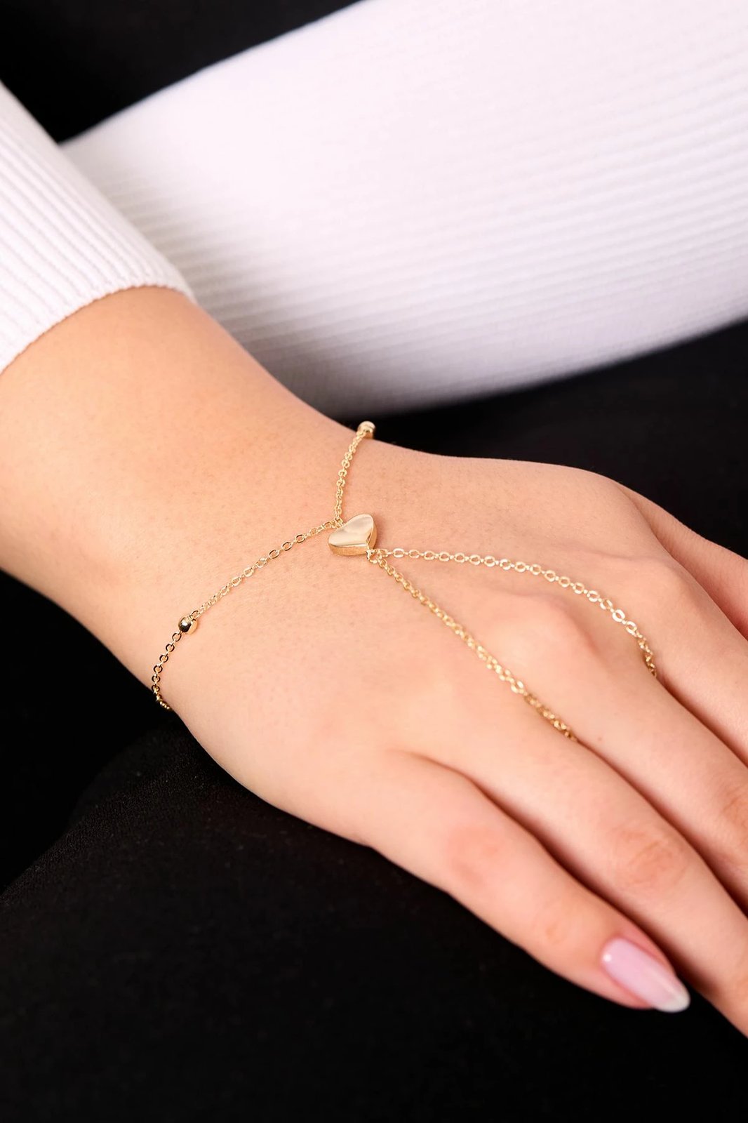 Zinxhir metalik dorë, ngjyrë ari, CSHM9955A