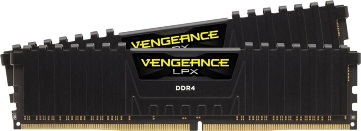 RAM Memorje Corsair Vengeance LPX, 16GB (2x8GB), DDR4, 3200MHz, CL16, E zezë RAM Memorje Corsair Vengeance LPX, 16GB (2x8GB), DDR4, 3200MHz, CL16, E zezë