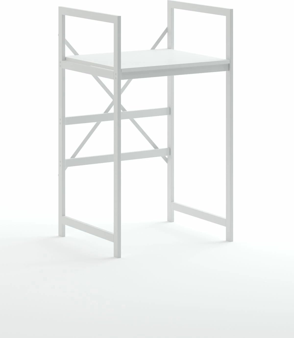 Dollap për lavatriçe, ngjyrë e bardhë, Skye Decor, C7