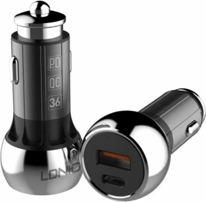 Karikues për veturë Ldnio 36W Zinc Alloy Shell Super Fast Car charger