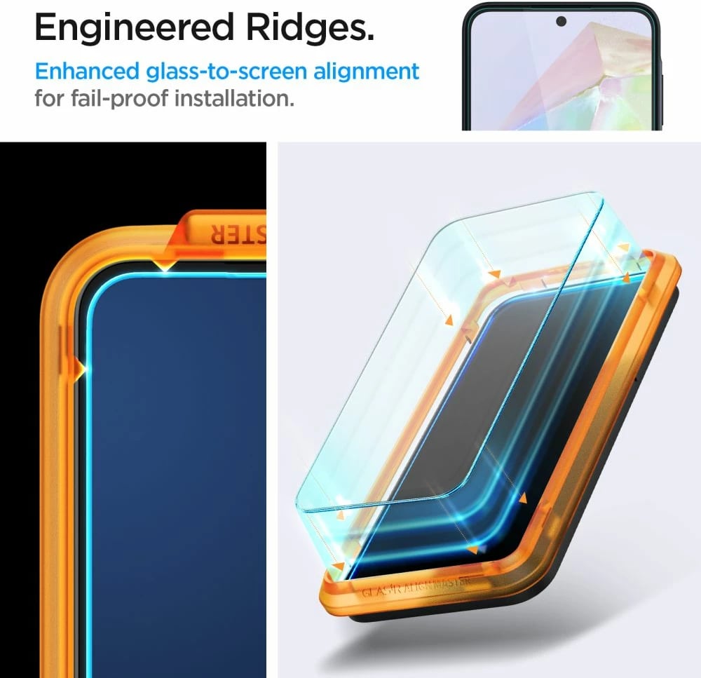 Mbrojtës ekrani Spigen Glass tR AlignMaster, për Samsung Galaxy A35 5G, 2 copë