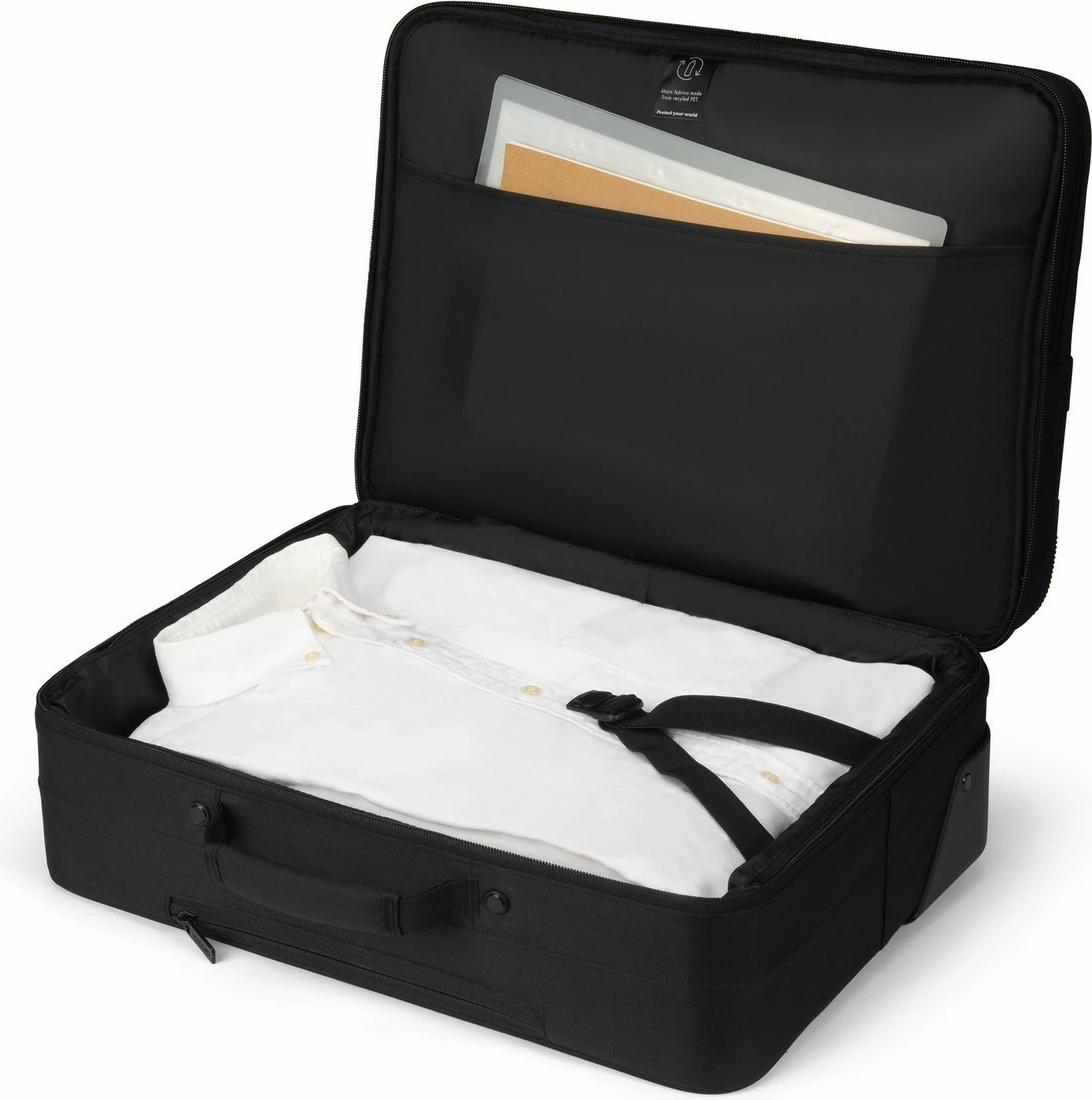 Trolley DICOTA D32036-RPET, 43.9 cm (17.3"), 3 kg, e zezë