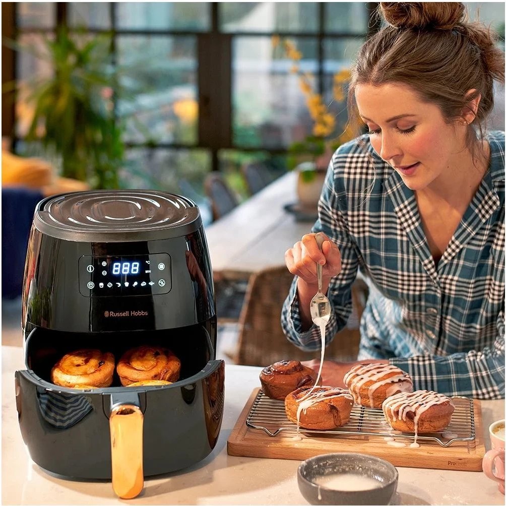 Fritezë ajri Russell Hobbs 26510-56 SatisFry, 5.5L, e zezë