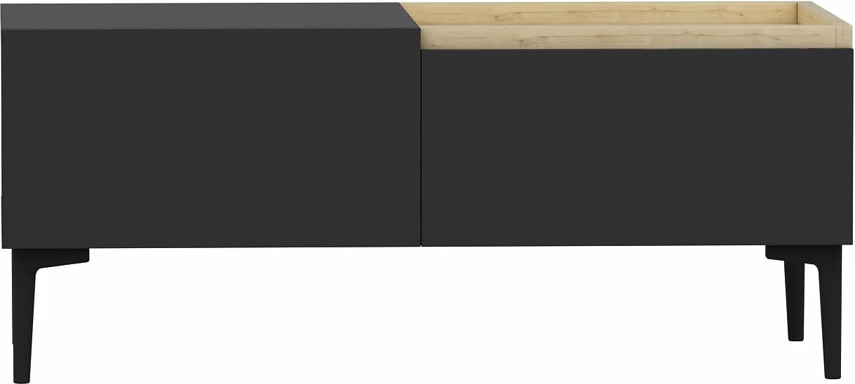 Komodë TV Hanah Home, Mia, ngjyrë antracit