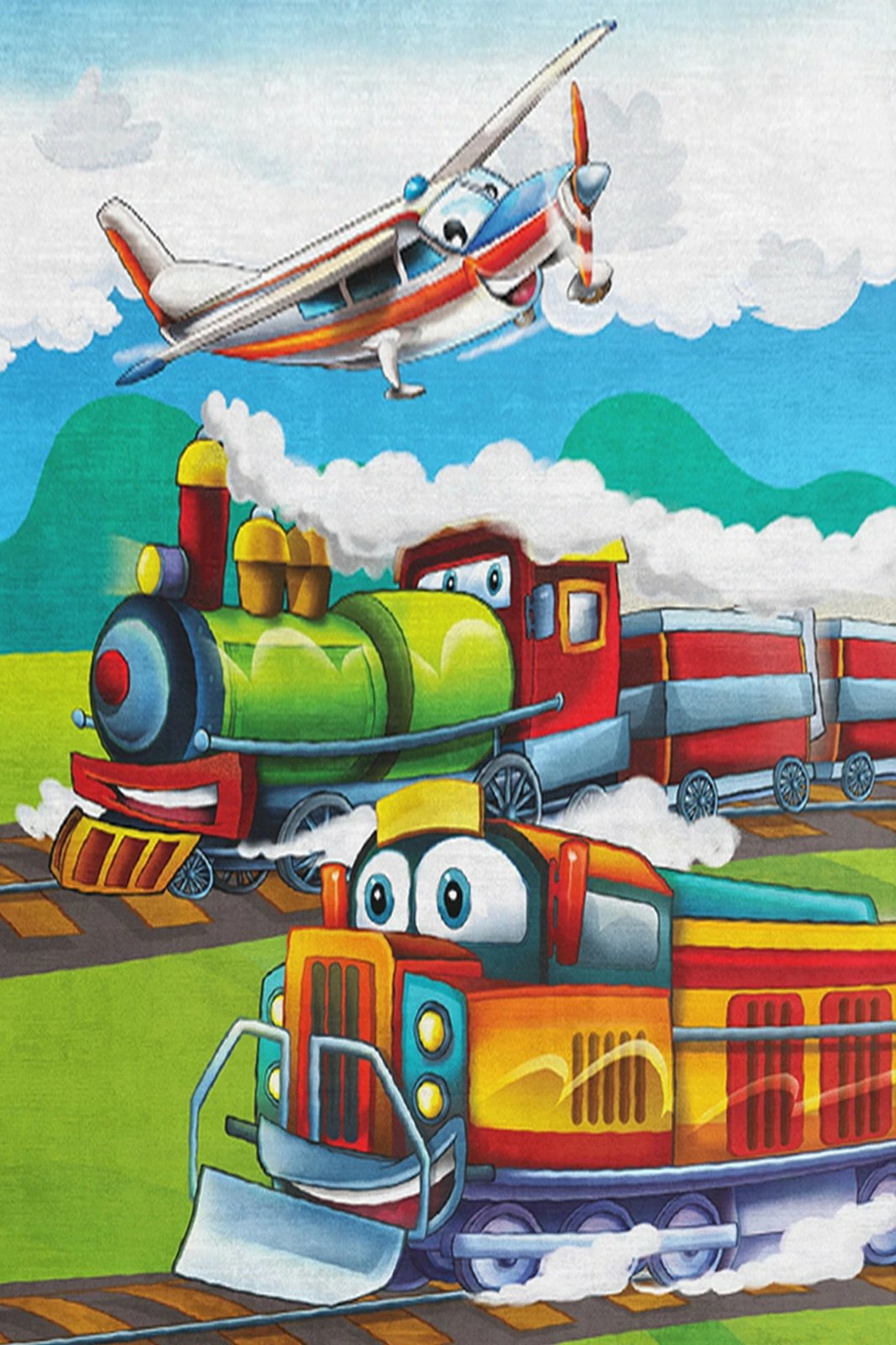 Qilim për korridor, shumëngjyrësh, 100x200cm, Conceptum Hypnose, KHMFESTO007KEÇE