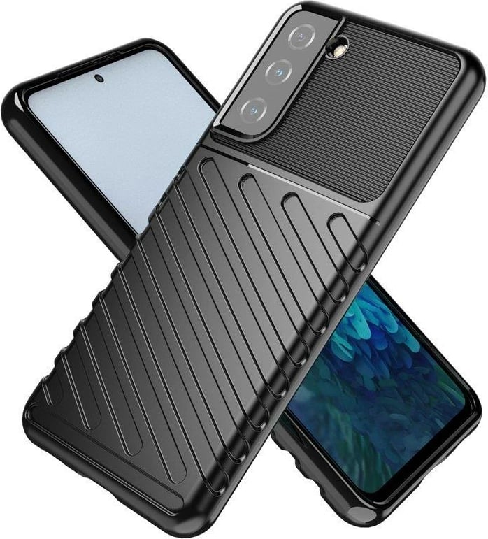Mbështjellës Hurtel Thunder Case për Samsung Galaxy S23, silikon, i blinduar, Blu