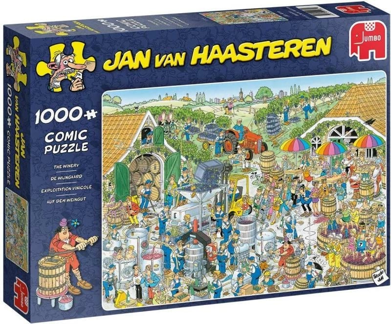 Puzzle Jumbo Jan van Haasteren On the Vineyard 1000 copa 12+ (19095)