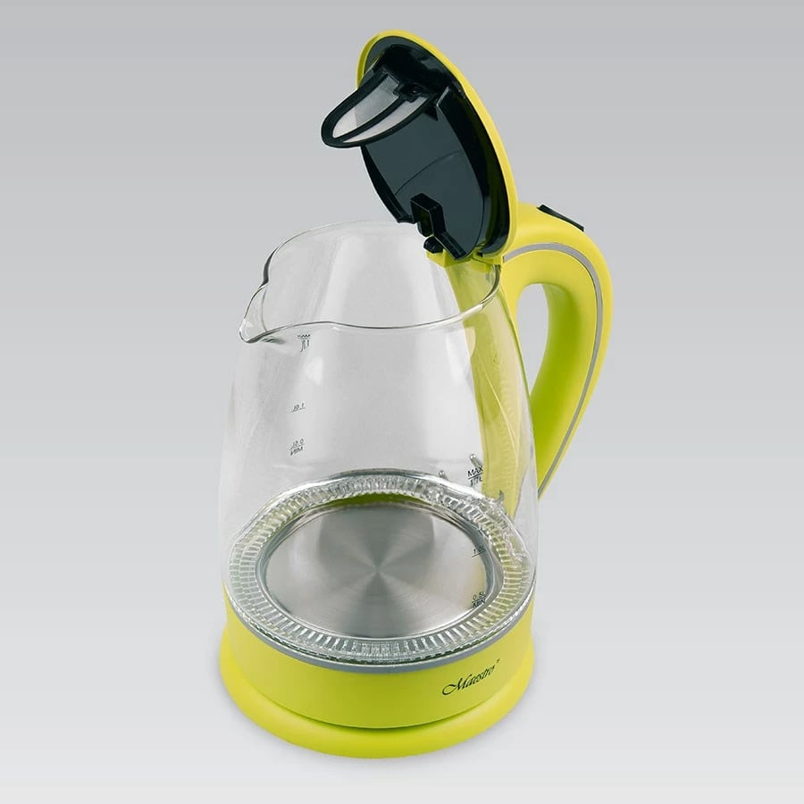 Ketli elektrik Maestro MR-064-GREEN, Transparent