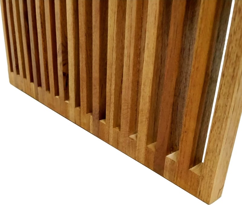 Sipërfaqe Tavoline Marlin dru teak, ngjyrë natyrale, 100x50x45cm