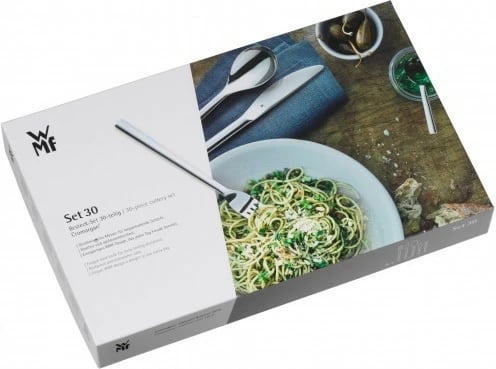 Set lugë-pirun-thikë WMF Palma 30 copë, inox