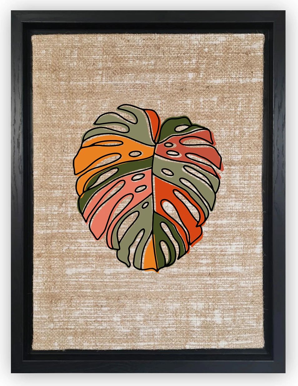 Pikturë dekorative në kanavacë, shumëngjyrëshe, Wallity LSJ11937780677 - 96136, 96x136cm