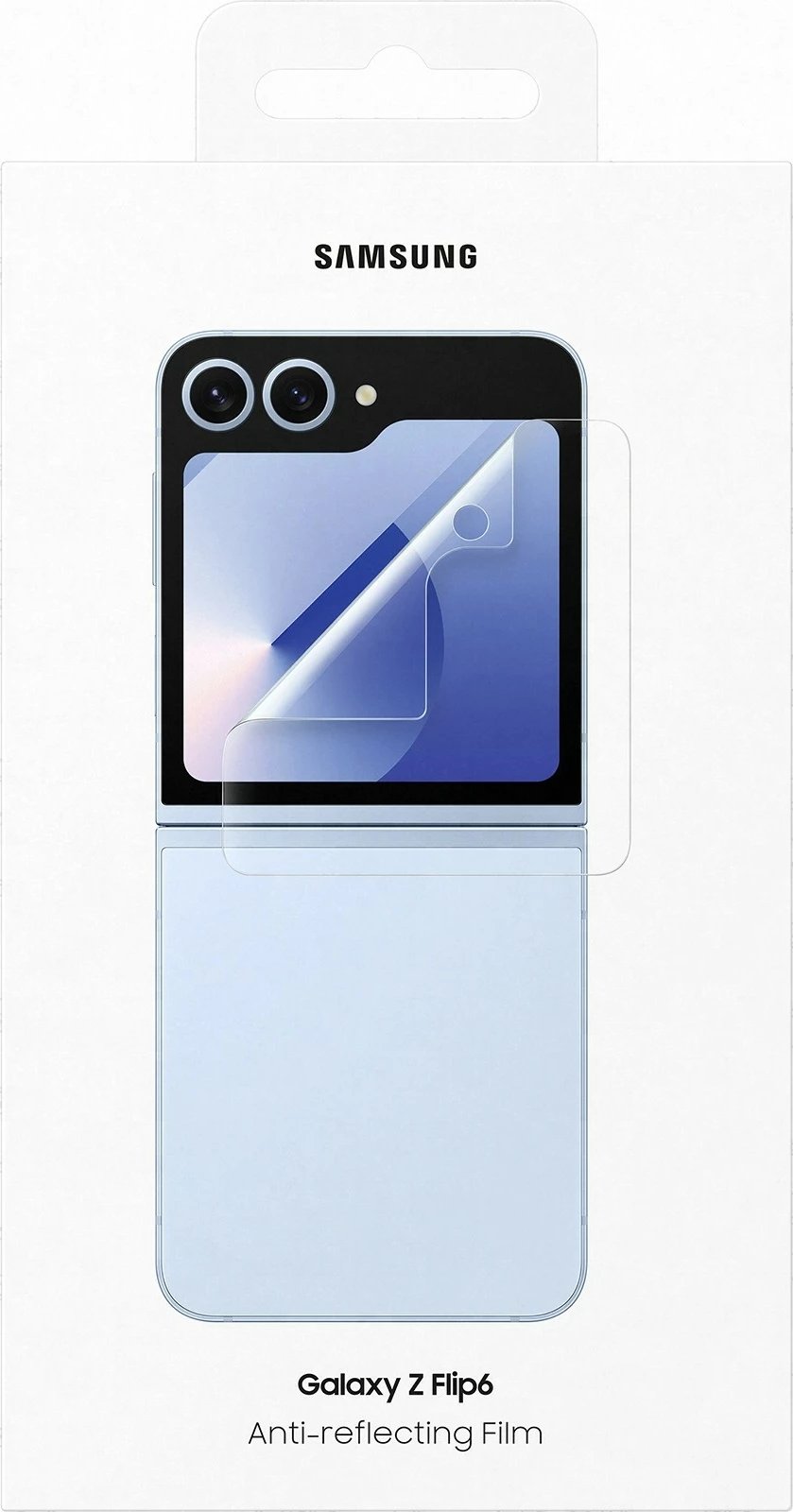 Mbështjellës ekran Samsung Galaxy Z Flip6, rezistent ndaj goditjeve dhe gërvishtjeve, transparent