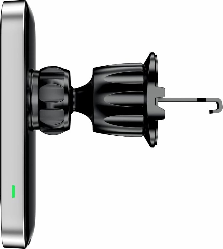 Mbajtëse magnetike për veturë Tech-Protect MM15W-V9 me MagSafe dhe karikim wireless 15W, e zezë