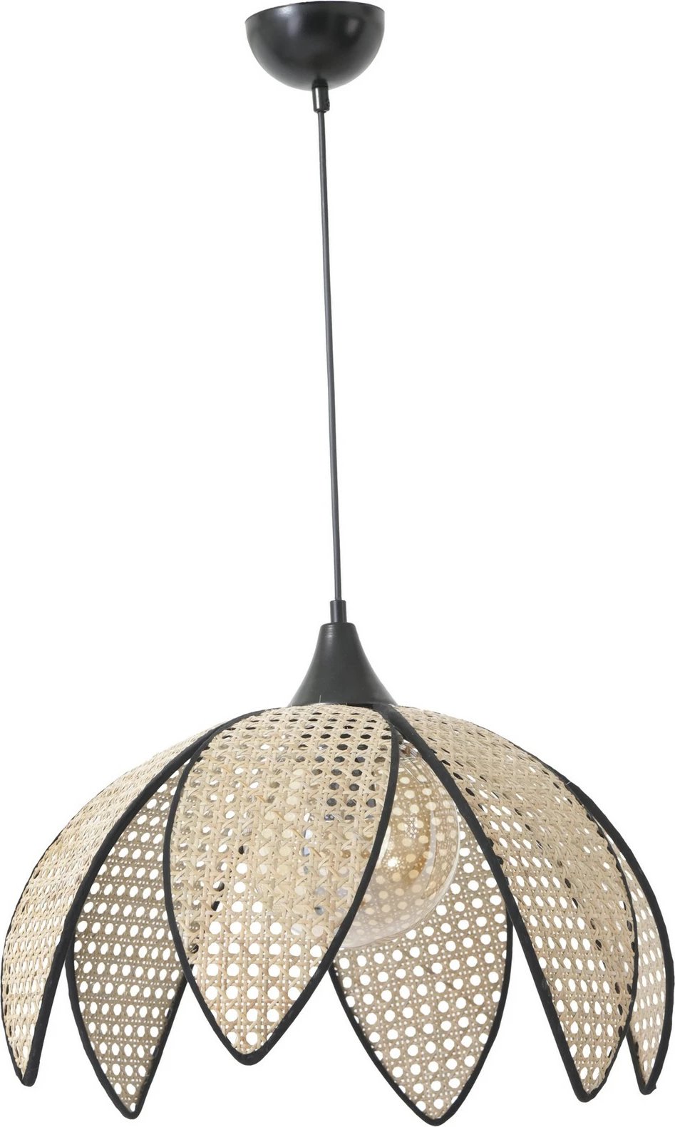 Llambë tavani Opviq, Papatya Büyük, ratan, fume dhe bezhë