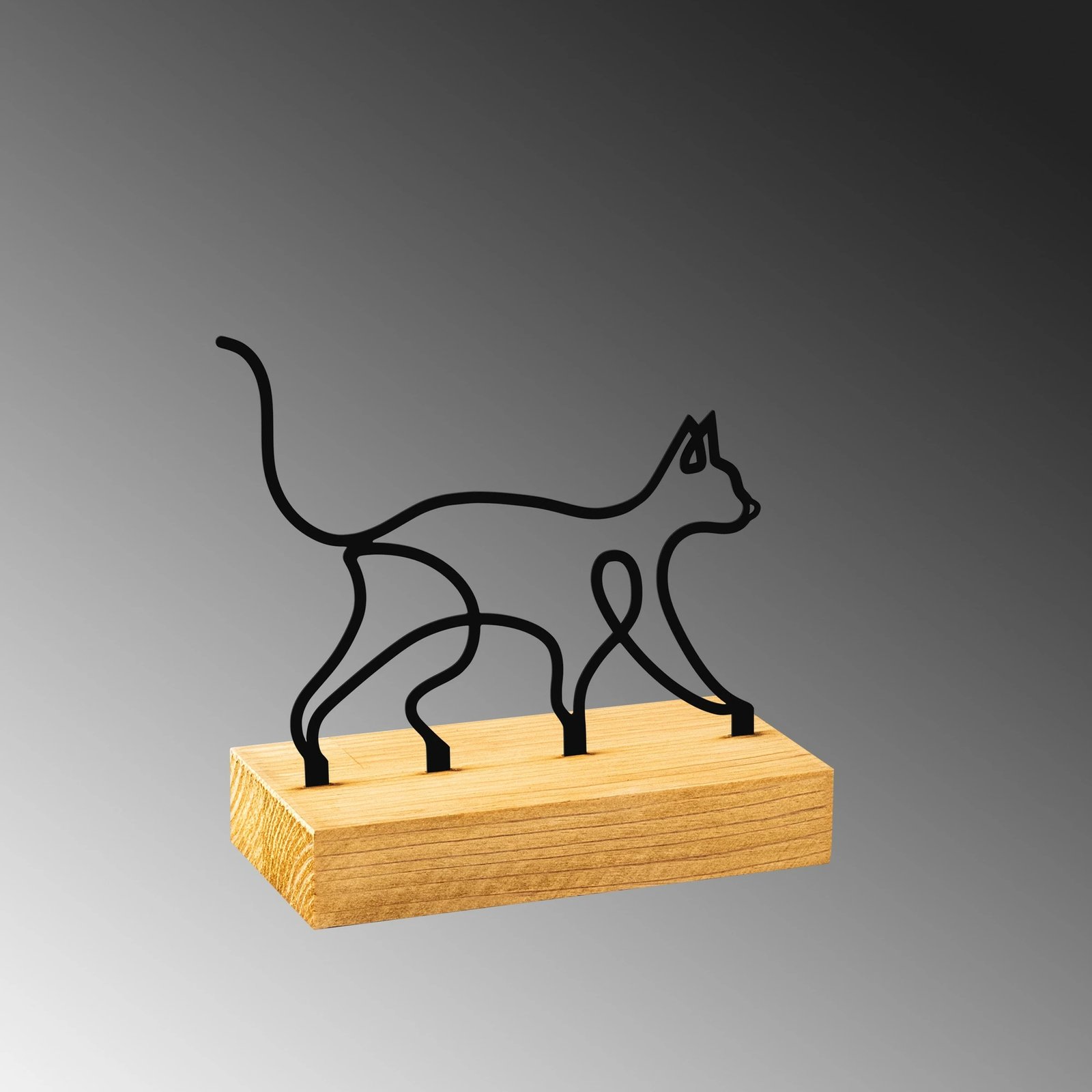 Objekt dekorativ Aberto Design, Meow, i zi