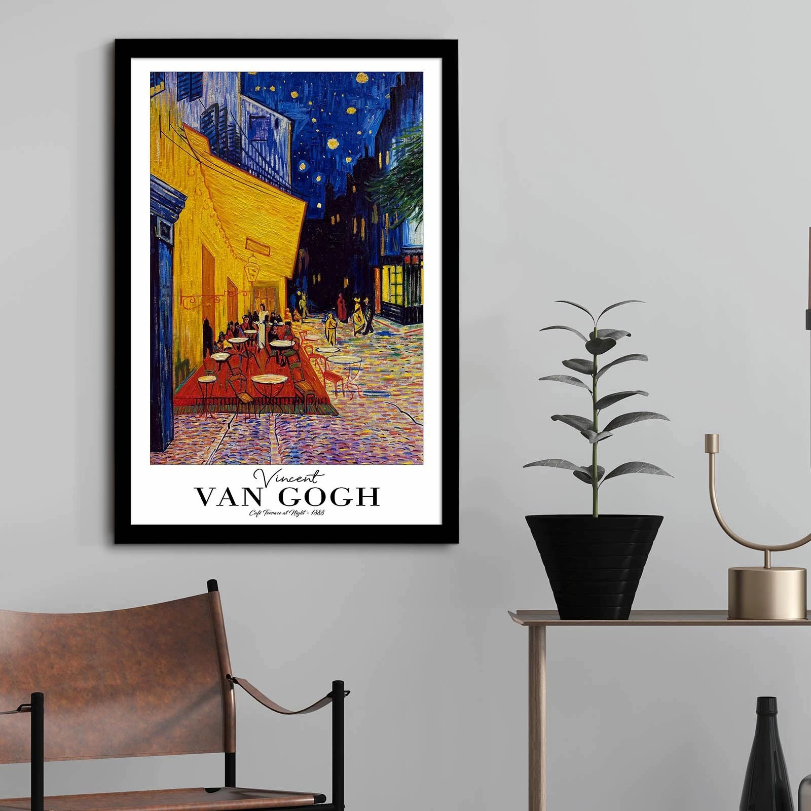 Pikturë dekorative me kornizë, shumëngjyrëshe, Wallity, 4262SYHGOGH-009