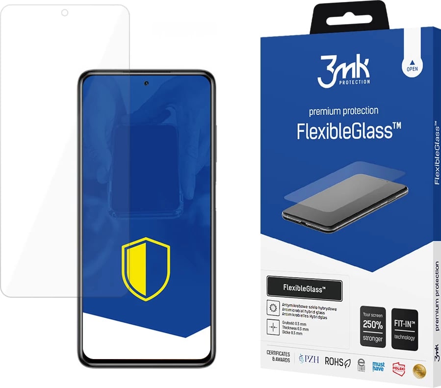 Mbrojtës ekrani 3mk FlexibleGlass për Xiaomi POCO X3 Pro, antibakterial, ultra i hollë
