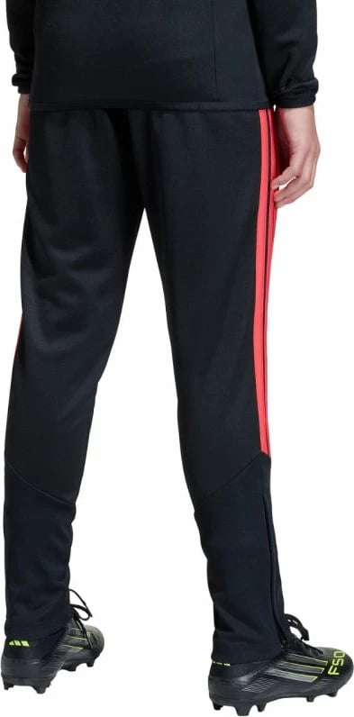 Pantallona sportive për fëmijë adidas, të zeza e të kuqe