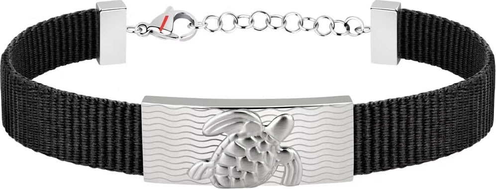 Byzylyk për meshkuj SECTOR JEWELS SAVE THE OCEAN, i zi