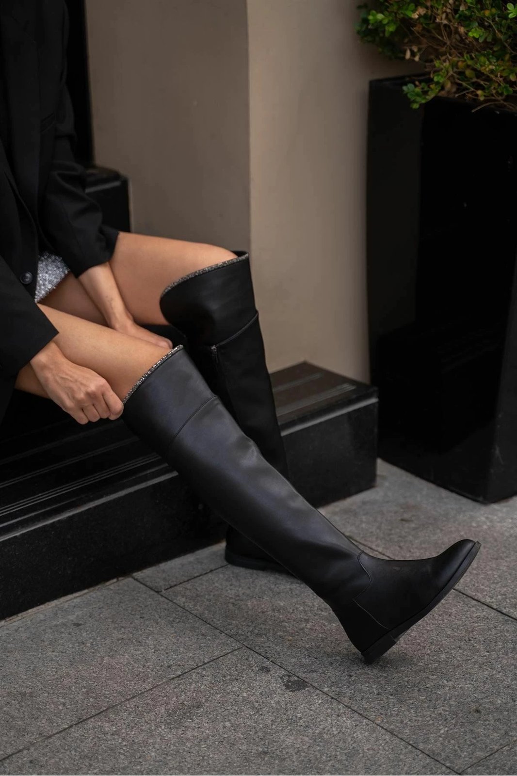 Çizme të zeza për gra, Jumeon, MK1350123KR20-003