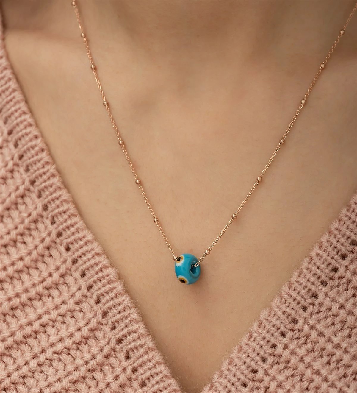 Qafore argjendi, ngjyrë rozë ari, kaltër, bardhë, e zezë, Jumeon, NRZ1083