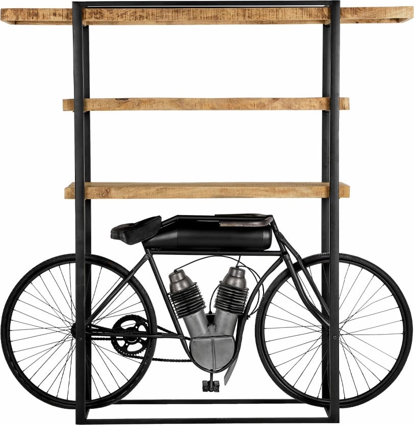 Raft librash Motor, i gjatë, natyral, 183x41x183