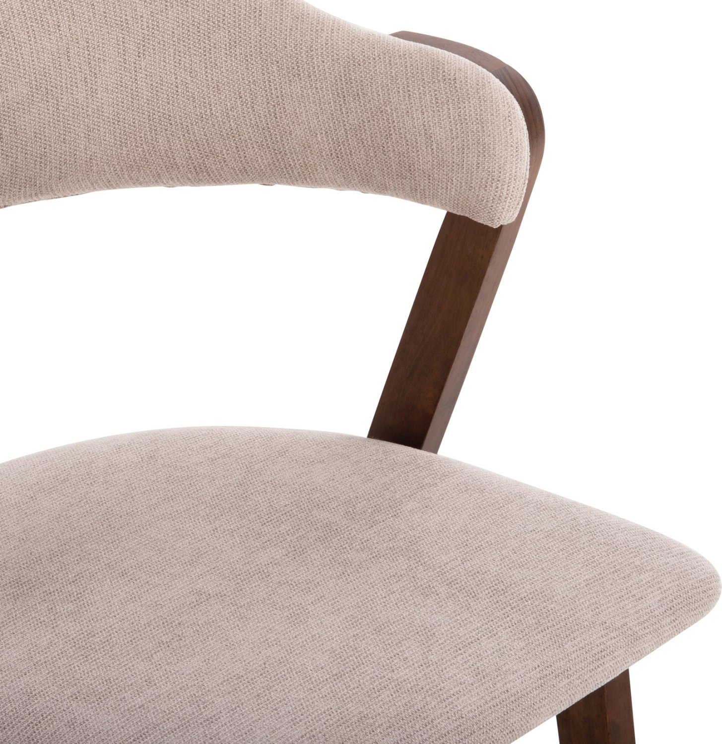 Karrige për ngrënie RIDER FH9734.02 dru gome ngjyrë arre-stof ecru 59x59x83Hcm., set prej 2 copë Karrige për ngrënie RIDER FH9734.02 dru gome ngjyrë arre-stof ecru 59x59x83Hcm., set prej 2 copë