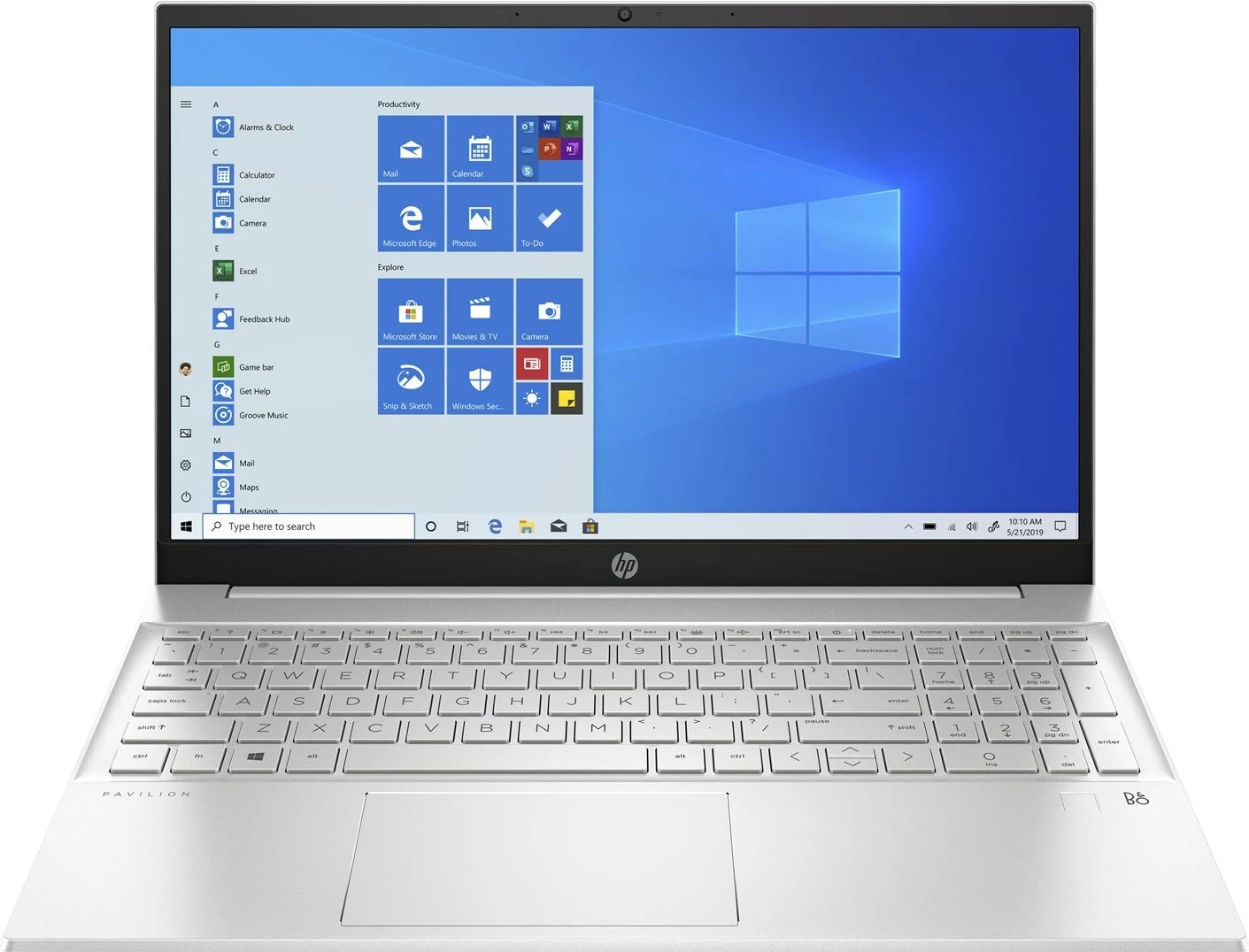 Laptop HP Pavilion 15-eh1318nw, 15.6", AMD Ryzen 7, 24GB RAM, 512GB SSD, AMD Radeon Graphics, i argjendtë