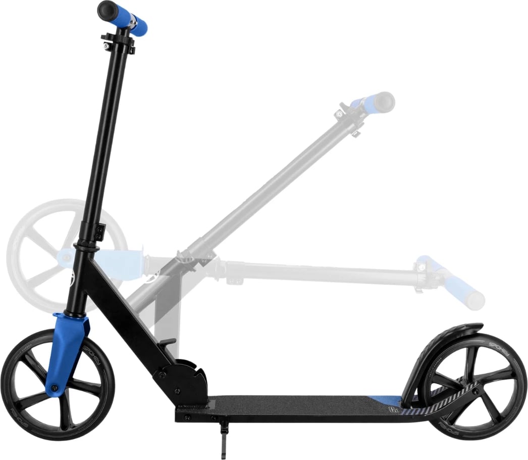Trotinet Spokey unisex, zi e kaltër