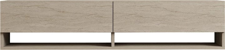 Dollap TV për mur Melosa, traverten, 141x30x31cm