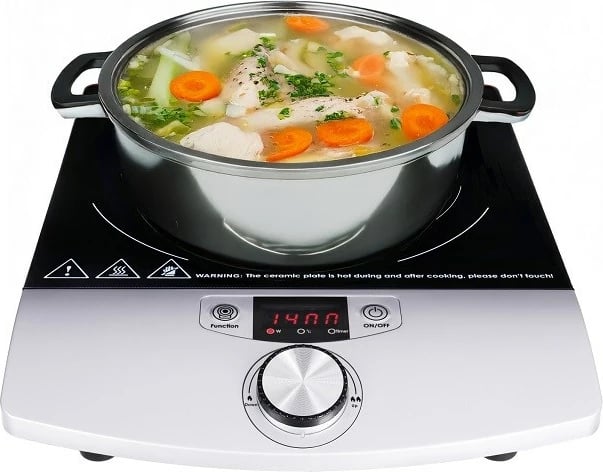 Sobë induksioni Adler CR 6515, 2000 W, e bardhë