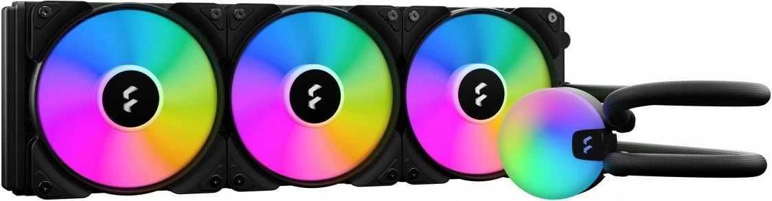 Ftohës me ujë për CPU Fractal Design Lumen S36 RGB, 3 ventilatorë, ARGB
