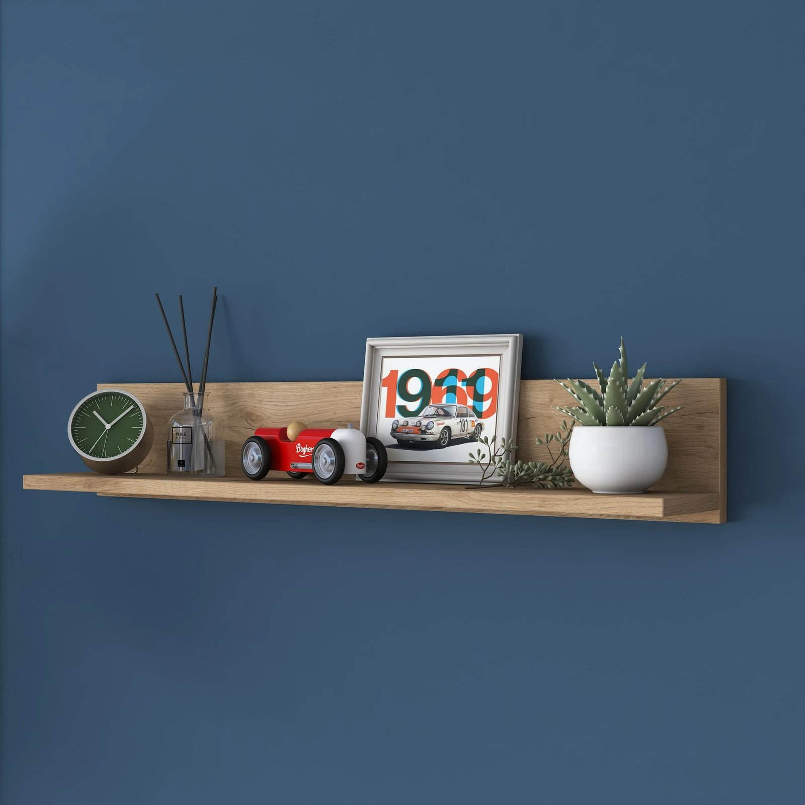 Raft muri Hanah Home, AE104 - 2669, ngjyrë arre