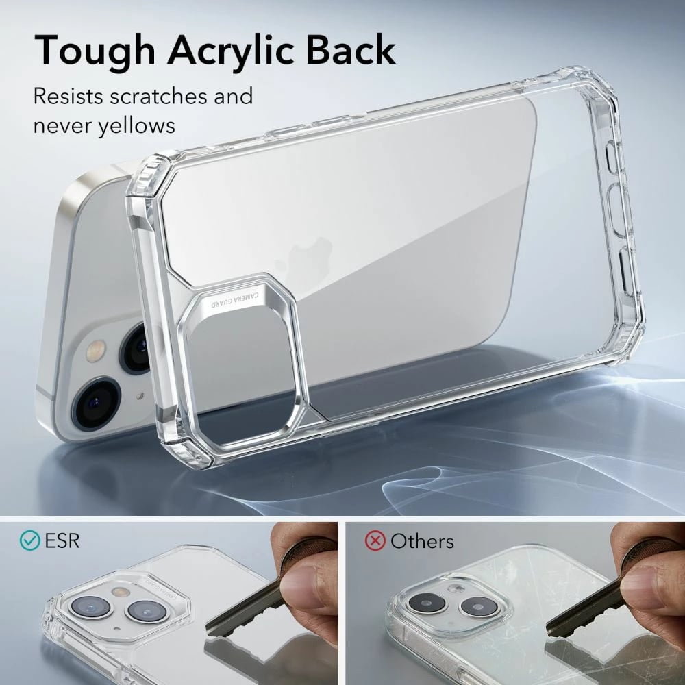 Mbështjellës ESR Air Armor për iPhone 14 Plus, Transparent
