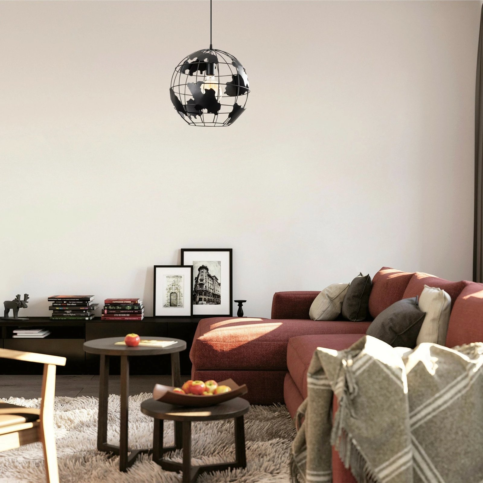 Llambë tavani Opviq, Fellini - MR - 822, e zezë