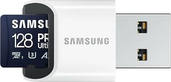 Kartelë MicroSDXC Samsung MB-MY128SB/WW, 128 GB, UHS-I, Blu