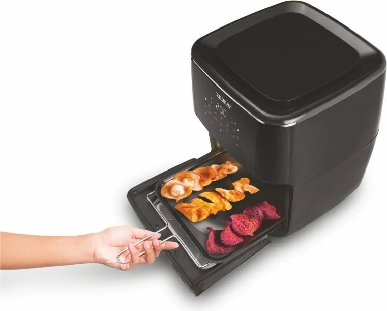 Fritezë Zelmer ZAF7120, 12 L, 1700 W, E zezë