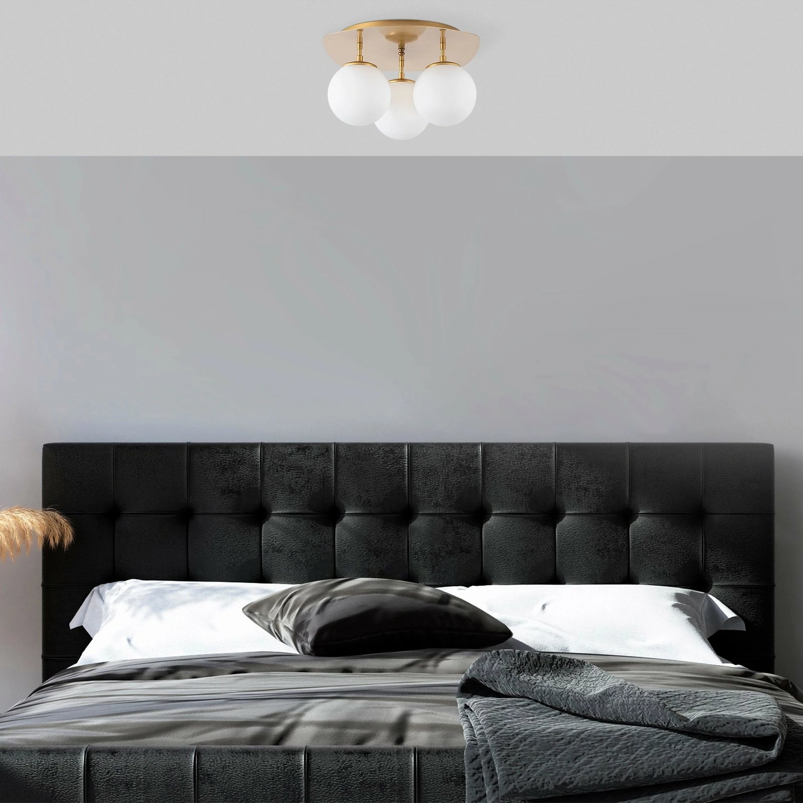 Llambë tavani moderne Opviq, Well - 11710, ngjyrë ari