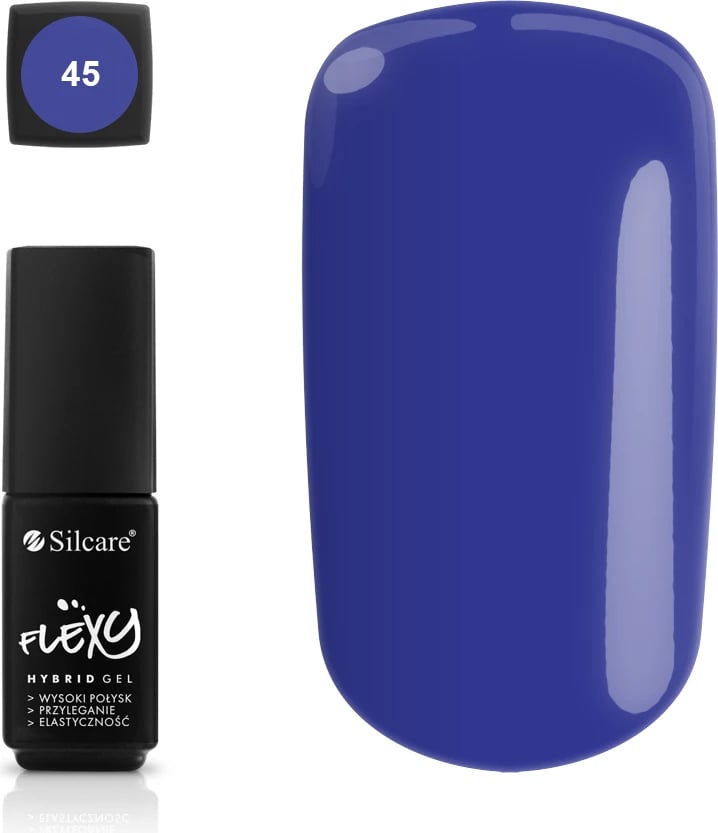 Llak për thonj Silcare Flexy Hybrid Gel 45, 4.5g
