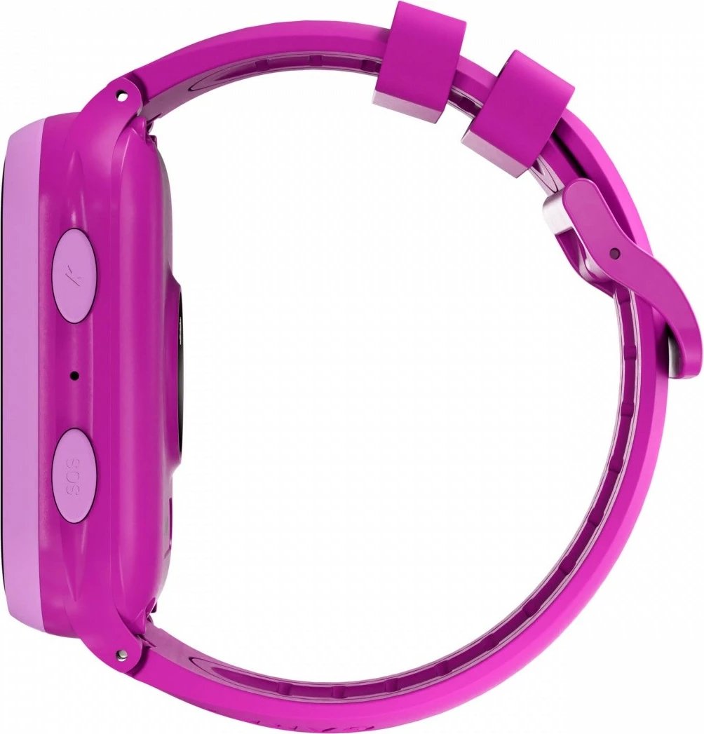 Smartwatch, Garett, Kids eSIM 4G, ekran 1.69" IPS Gorilla Glass, thirrje/video 4G LTE, IP67, bateri 650 mAh, rozë