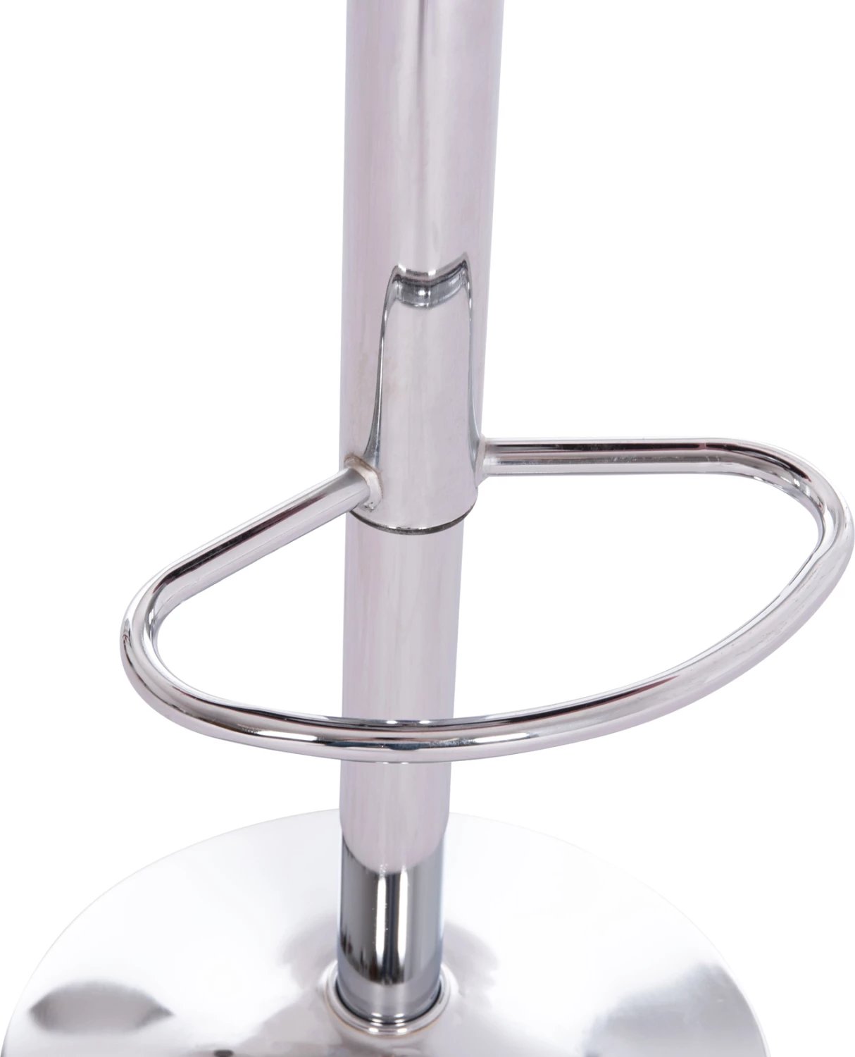 Karrige për bar ROSE, kadife rozë e zbehtë, bazë e kromuar, set prej 2 copë, 48x45x105cm