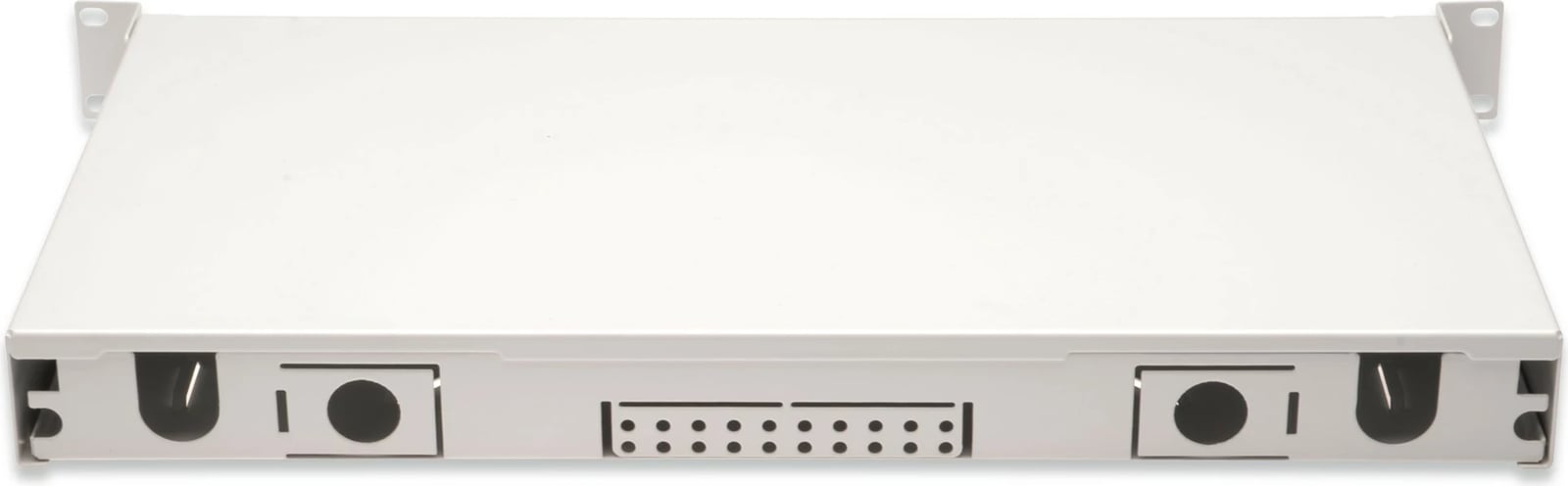 Kasë rrjeti Digitus LWL Spleißbox 1HE, 24x SC DX OM4, gri