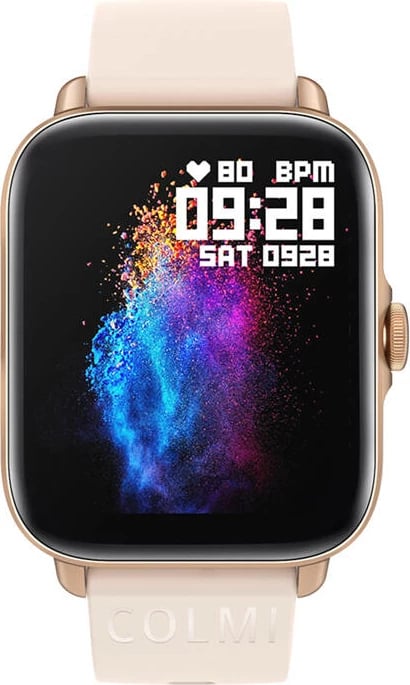 Smartwatch Colmi P28 Plus, 1.69" TFT, IP67, Gold