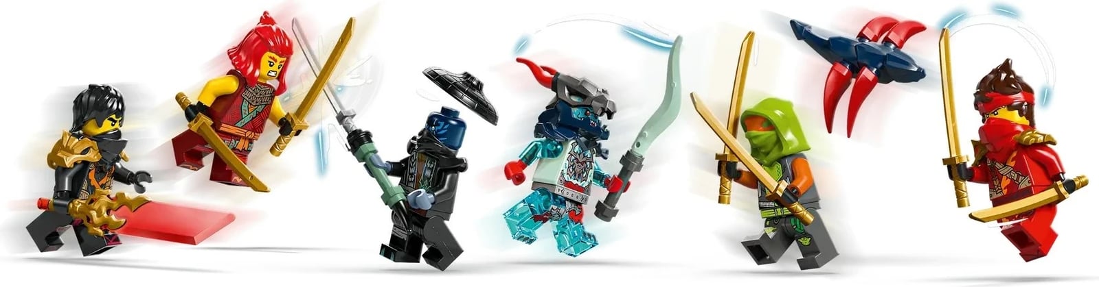 Set LEGO NINJAGO Ninja Combat Vehicle 71844 me 6 minifigura, 561 pjesë