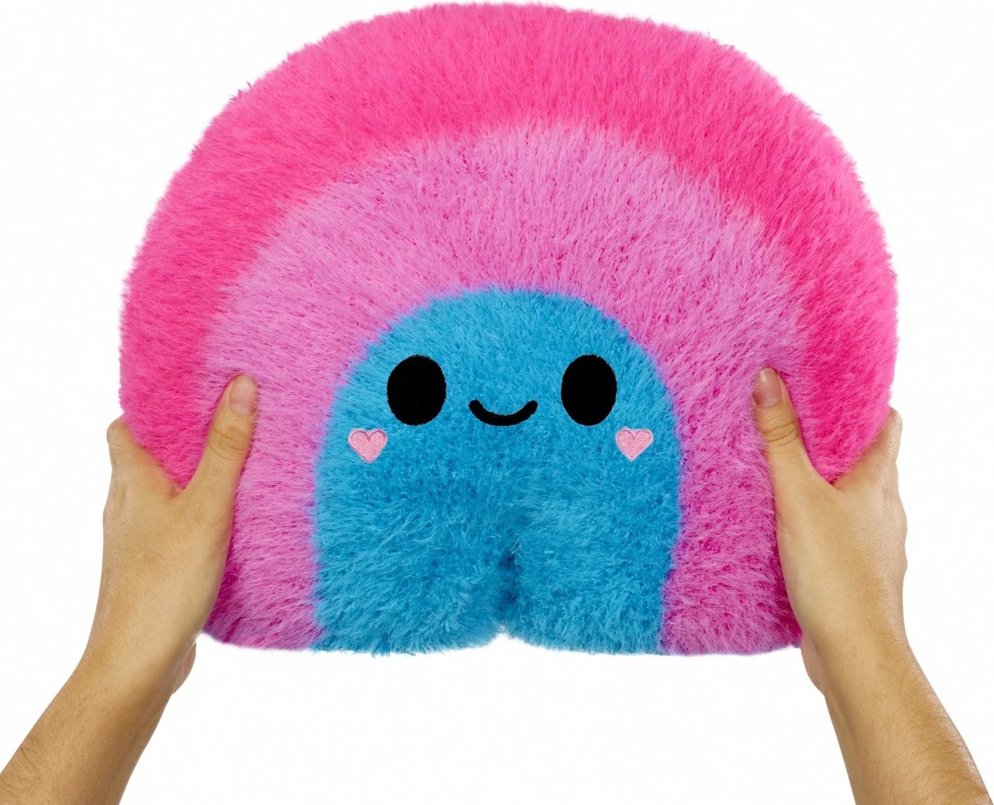 Lodër pelushi Fluffie Stuffiez Rainbow, e madhe, shumëngjyrëshe